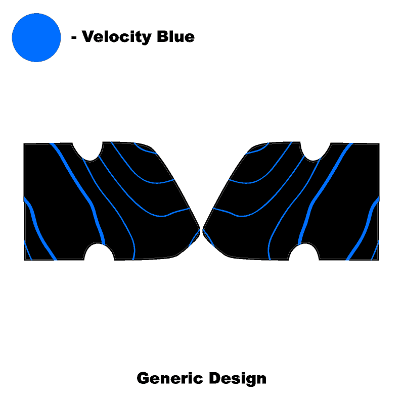 Interior Door Cup Protector Kit - 2021+ Bronco - Speedlogix