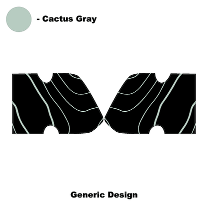 Interior Door Cup Protector Kit - 2021+ Bronco - Speedlogix