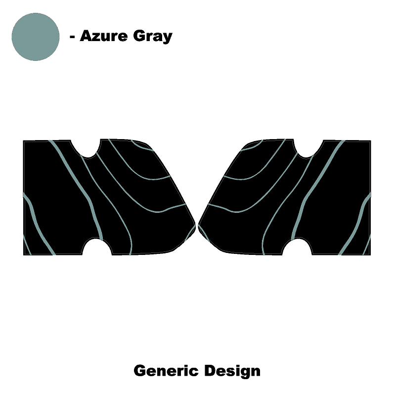 Interior Door Cup Protector Kit - 2021+ Bronco - Speedlogix