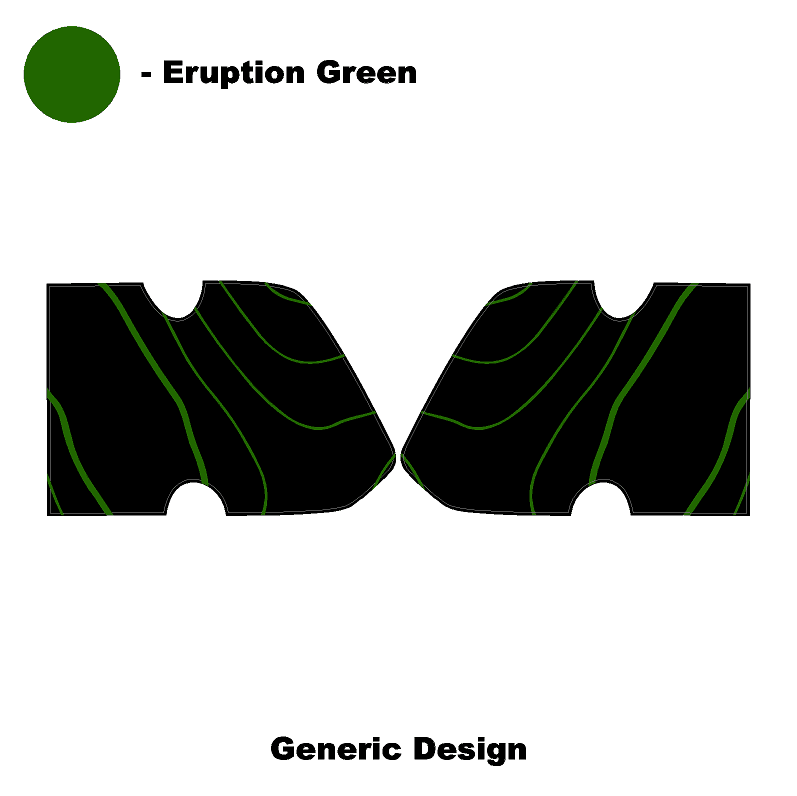 Interior Door Cup Protector Kit - 2021+ Bronco - Speedlogix