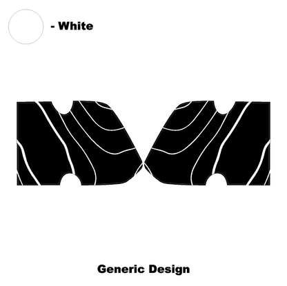 Interior Door Cup Protector Kit - 2021+ Bronco - Speedlogix