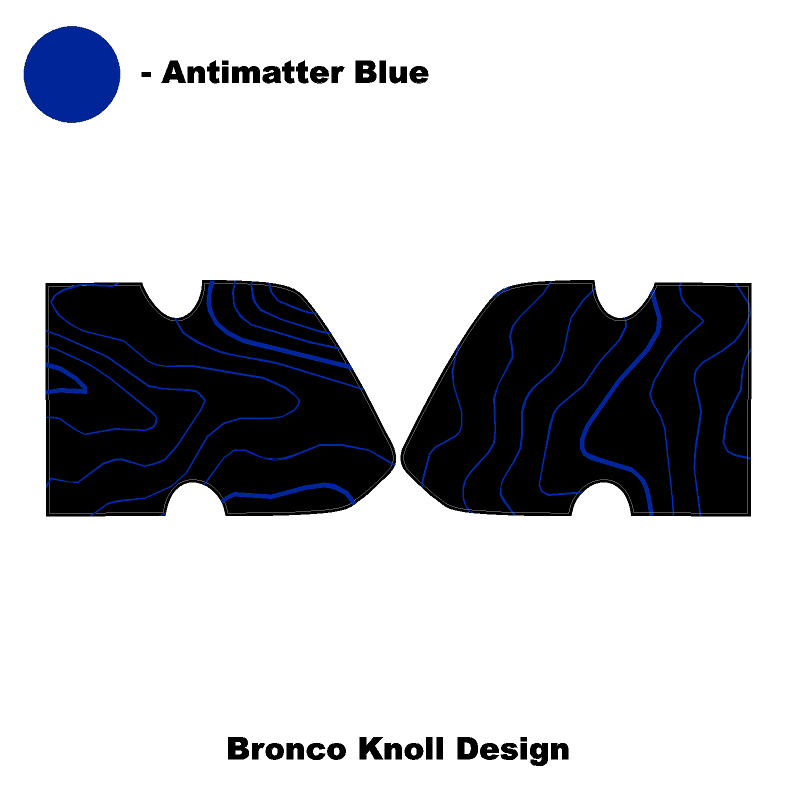 Interior Door Cup Protector Kit - 2021+ Bronco - Speedlogix