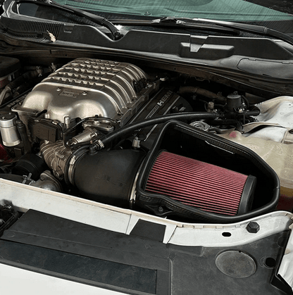 JLT Cold Air Intake, Cotton Filter 2019 - 2023 Challenger 6.2L / 2021 - 2023 Charger 6.2L - Speedlogix