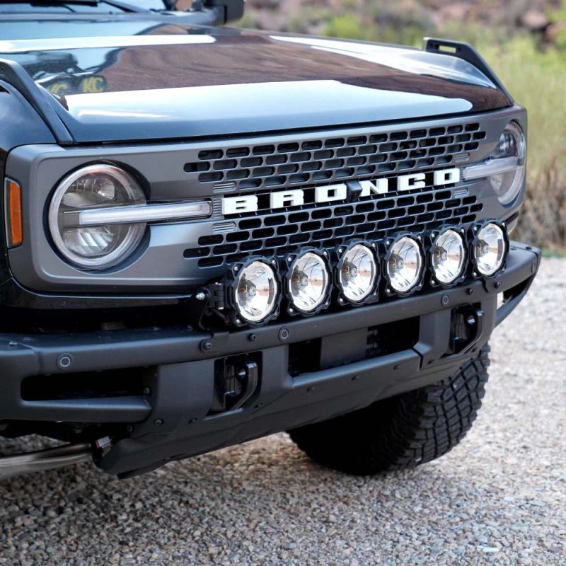 KC Gravity LED Pro6 39" Front Bumper Light Bar Kit 2021 - 2024 Bronco - Speedlogix