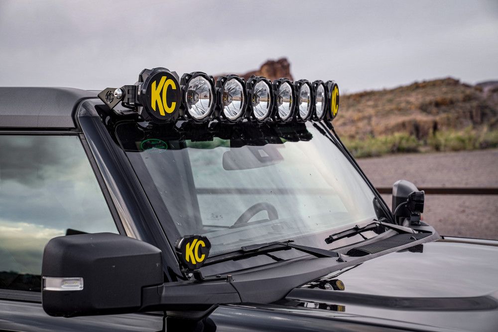 KC Gravity LED Pro6 50" Light Bar Kit 2021 - 2024 2021 - 2024 Bronco - Speedlogix