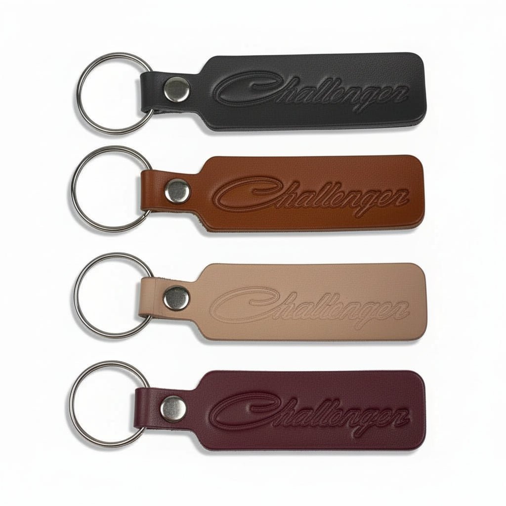 Keychain - Dodge Challenger Leather - Speedlogix