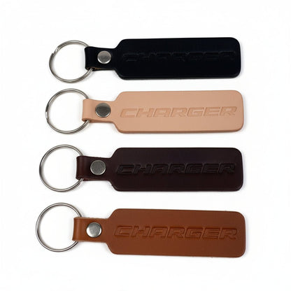 Keychain - Dodge Charger Leather - Speedlogix