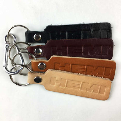 Keychain - Dodge HEMI leather - Speedlogix
