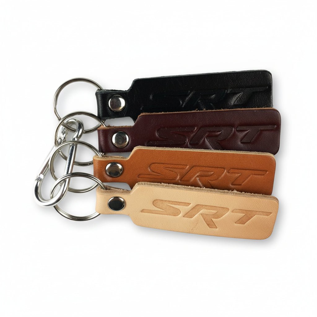Keychain - Dodge SRT leather - Speedlogix