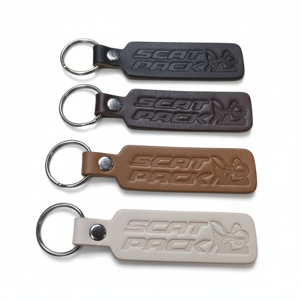Keychain - Scat Pack - Leather - Speedlogix