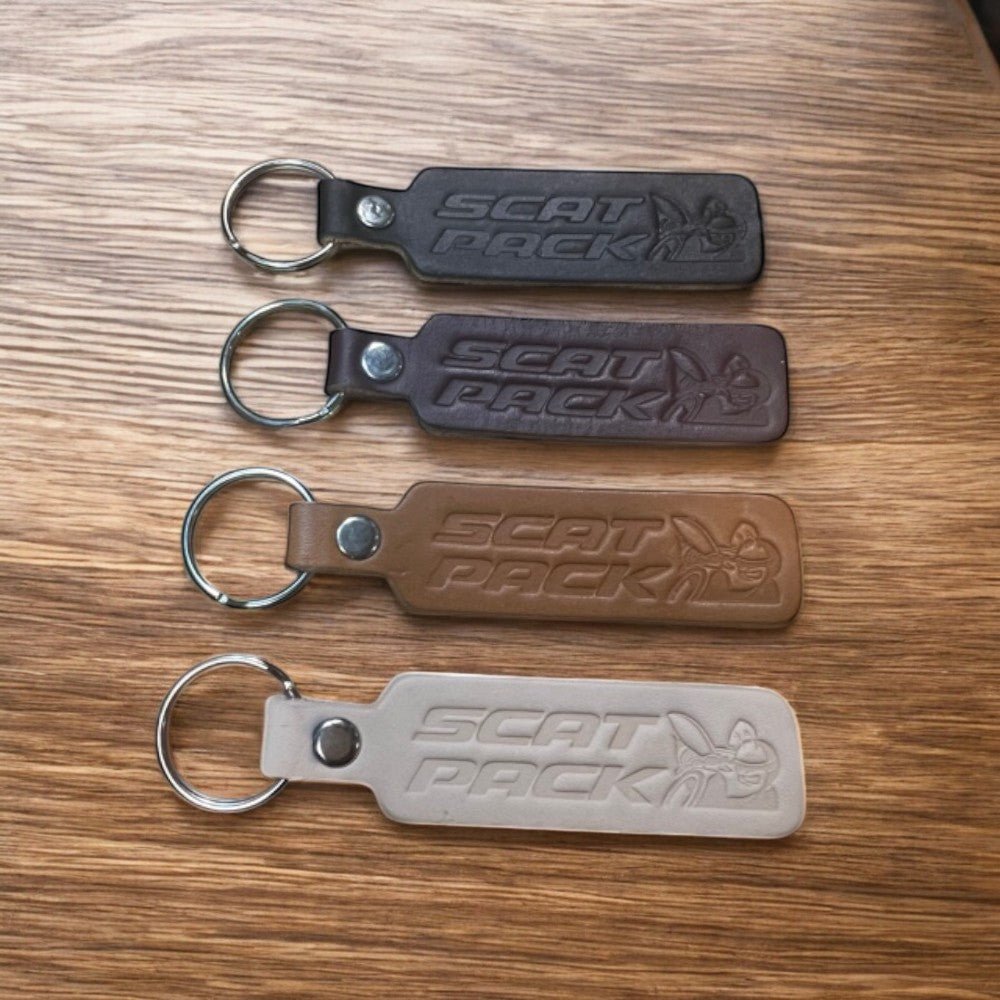 Keychain - Scat Pack - Leather - Speedlogix