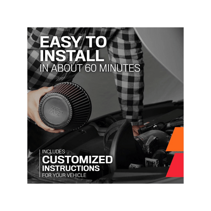 K&N Performance Air Intake System 2024 Mustang 5.0L - Speedlogix