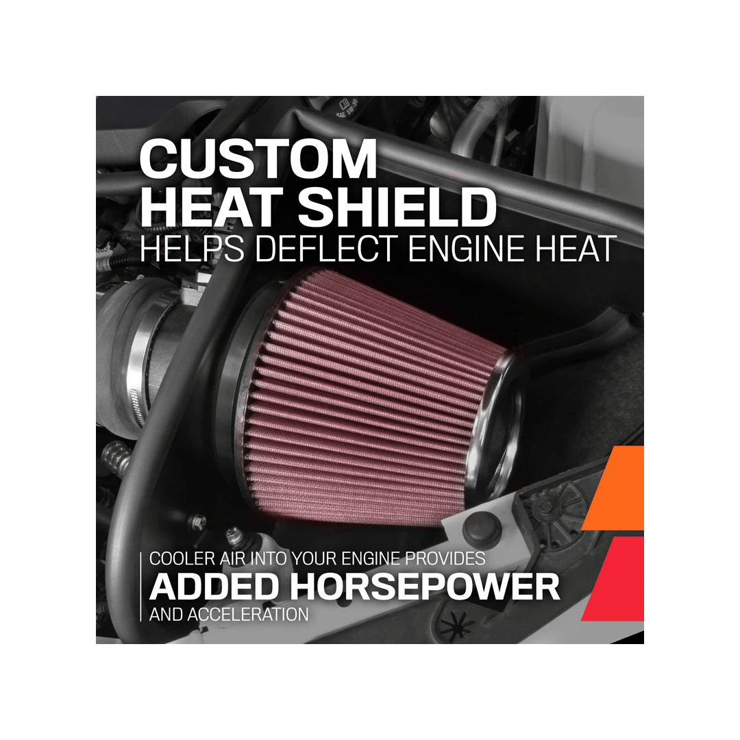 K&N Performance Air Intake System 2024 Mustang 5.0L - Speedlogix