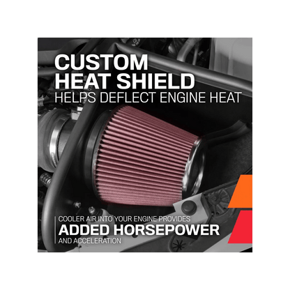 K&N Performance Air Intake System 2024 Mustang 5.0L - Speedlogix