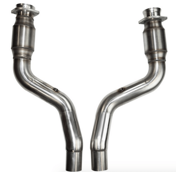 Kooks 1 - 3/4"x3" Long Tube Headers, Green Catted Mid - Pipes 2006 - 2008 Charger 5.7L - Speedlogix