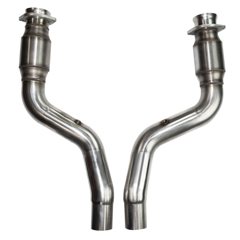 Kooks 1 - 7/8"x3" Long Tube Headers, Green Catted Mid - Pipes 2009 - 2023 Challenger/Charger 5.7L - Speedlogix