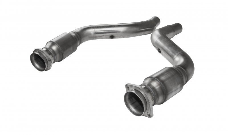 Kooks 2"x3" Long Tube Headers, Green Catted Mid - Pipes 2015 - 2023 Challenger/Charger 6.2L - Speedlogix