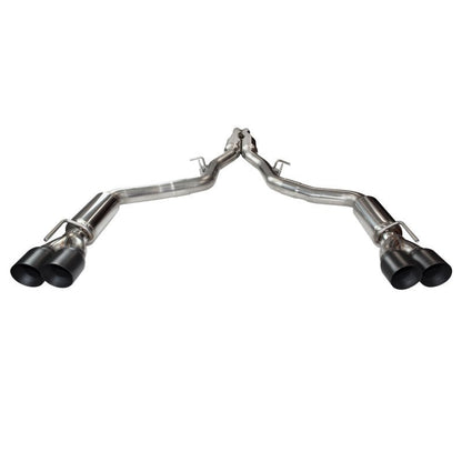 Kooks Competition Cat - Back Exhaust, Black Tips 2015 - 2023 Challenger 392/6.4L/6.2L - Speedlogix