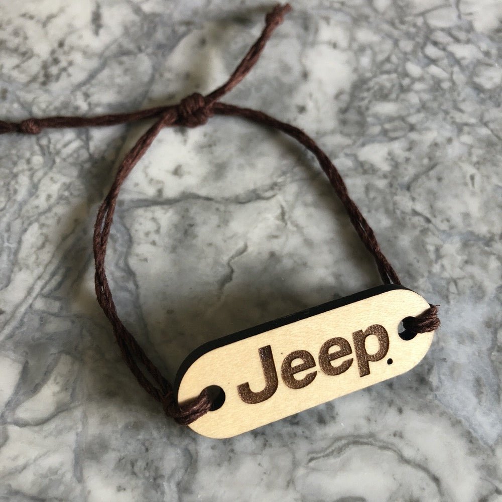 Ladies Bracelet - Jeep Text Logo - Speedlogix