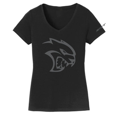 Ladies Dodge SRT Hellcat Blackout - Black - Speedlogix