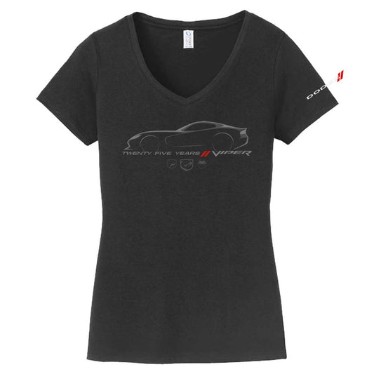 Ladies Dodge Viper 25 Years - Black - Speedlogix
