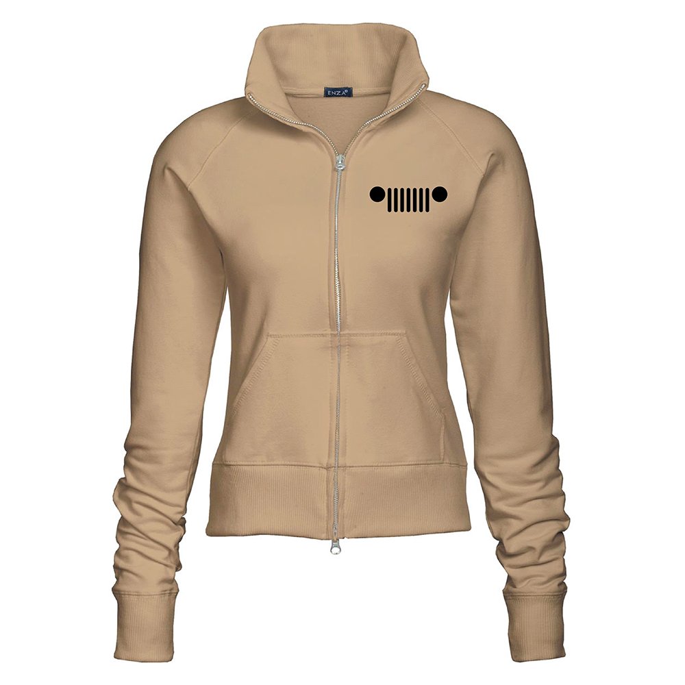 Ladies Jeep® Adventure Is Everywhere Fleece Jacket - Multiple Colors - Speedlogix