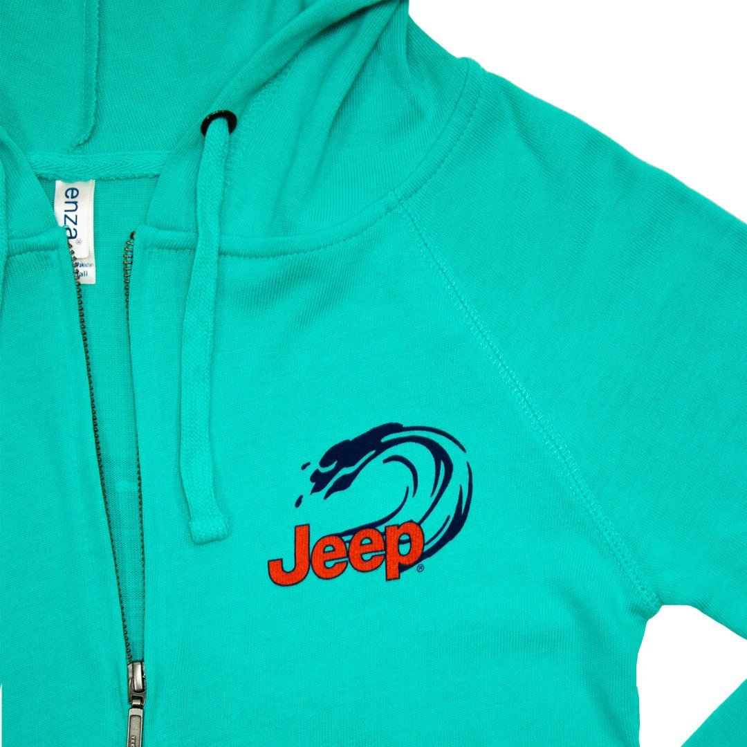Ladies Jeep® Beachin' Good Time Zip - Hoodie - FINAL SALE - Speedlogix