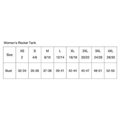 Ladies Jeep® Flag Grille Rocker Tank Top - Grey Triblend - Speedlogix