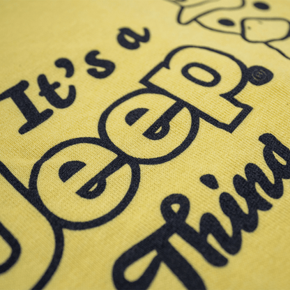 Ladies Jeep® It's A Jeep Thing Duck Zip Hoodie - Yellow - Speedlogix