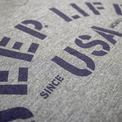 Ladies Jeep® Life V - neck - Military Green - Speedlogix