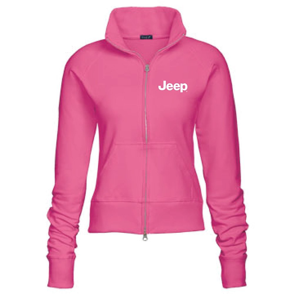 Ladies Jeep® Text Embroidered Fleece Jacket - Multiple Colors - FINAL SALE - Speedlogix