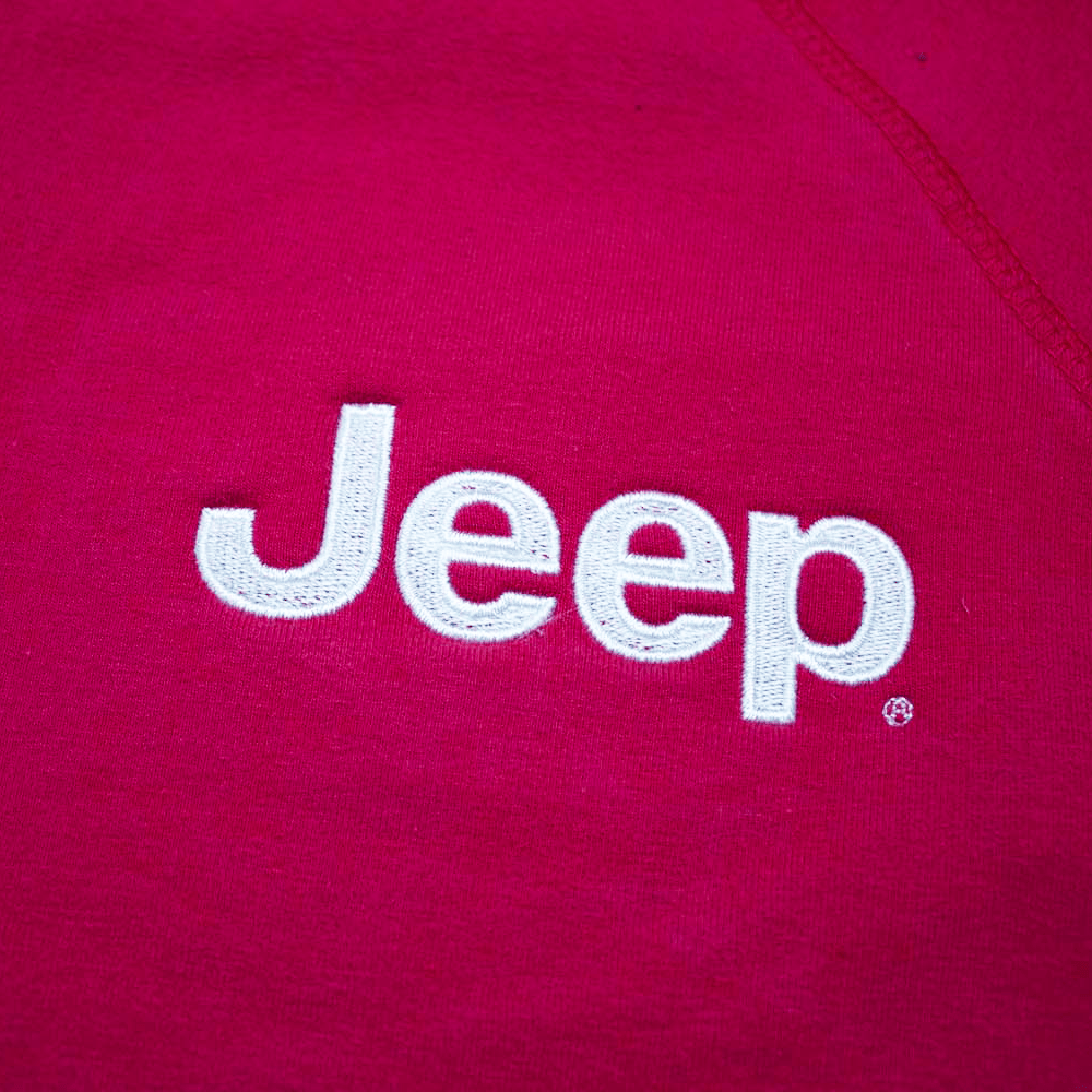Ladies Jeep® Text Embroidered Fleece Jacket - Multiple Colors - FINAL SALE - Speedlogix