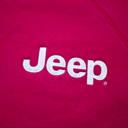 Ladies Jeep® Text Embroidered Fleece Jacket - Multiple Colors - FINAL SALE - Speedlogix
