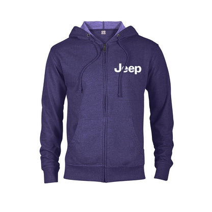 Ladies Jeep® Text Zip Hoodie - Speedlogix