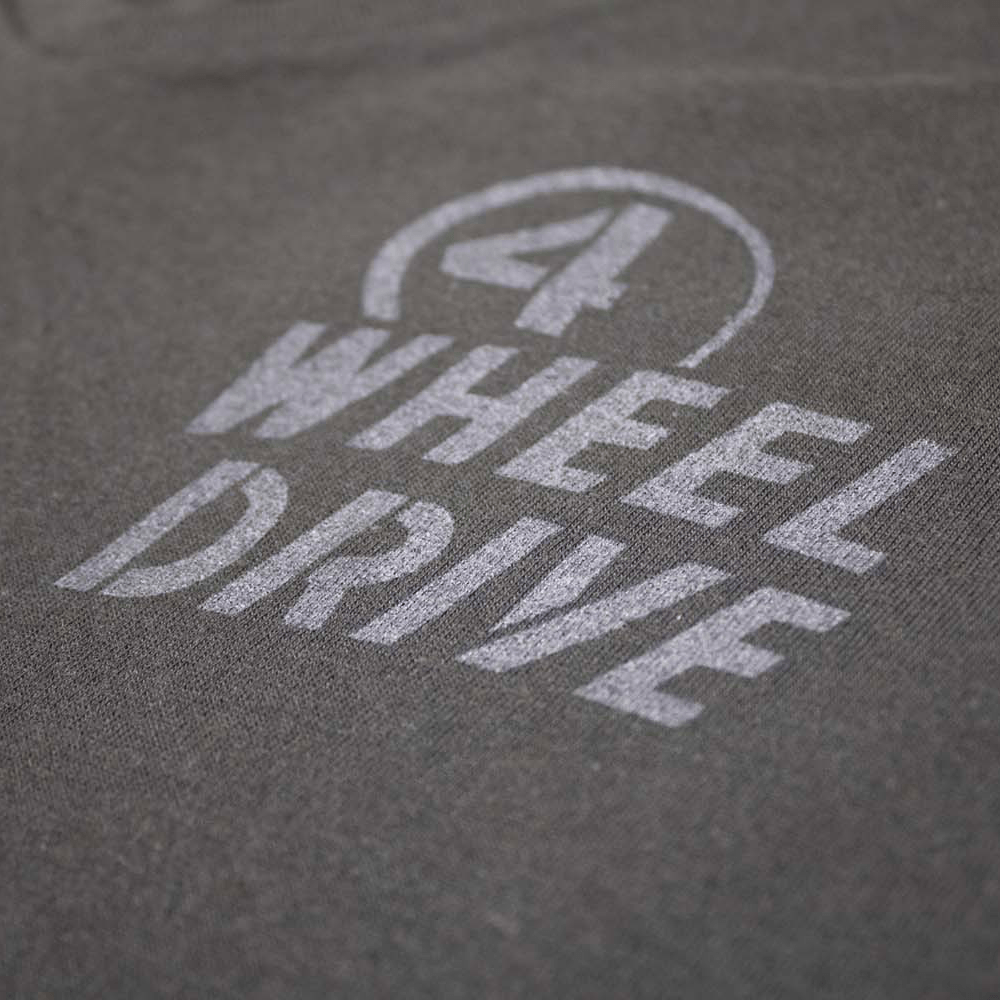 Ladies Jeep® Willys 4WD V - neck - Black - Speedlogix