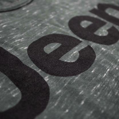 Ladies Relaxed Racerback Tank Top - Jeep® Text Forest Marble - Speedlogix