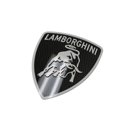 Lamborghini Carbon Fiber Sign