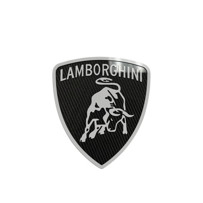 Lamborghini Carbon Fiber Sign