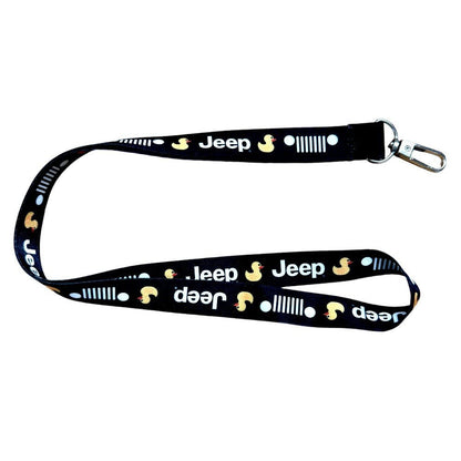 Lanyard - Jeep Duck - Black - Speedlogix