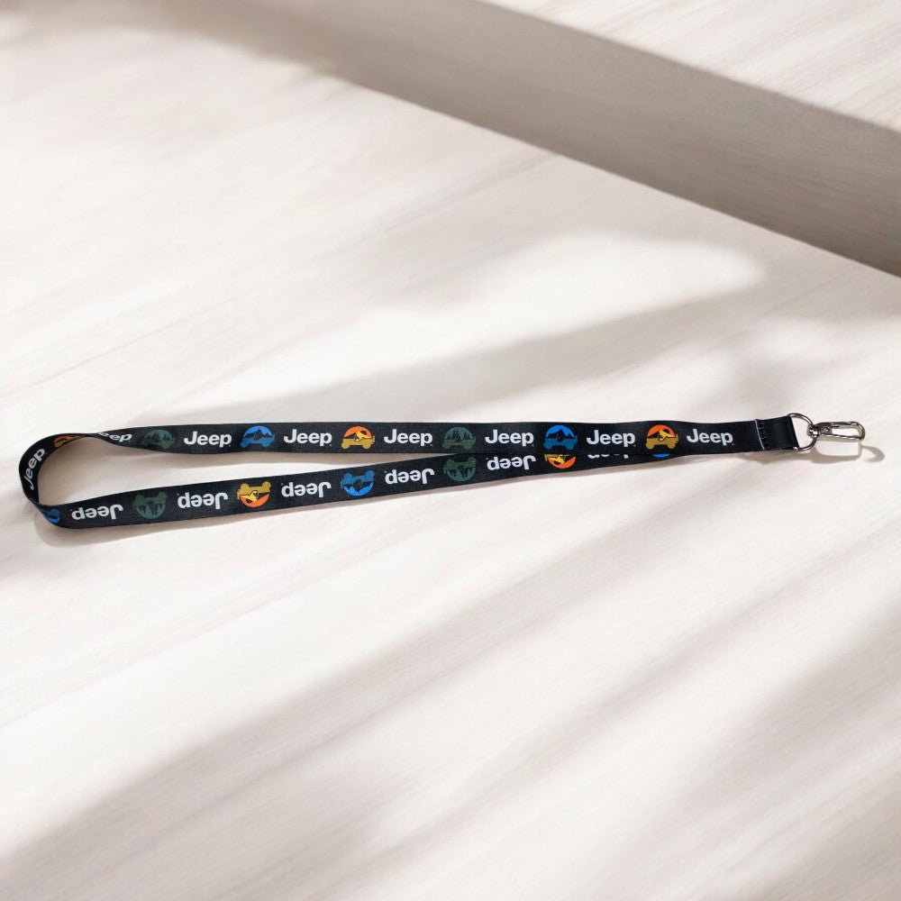 Lanyard - Jeep Elements Black - Speedlogix