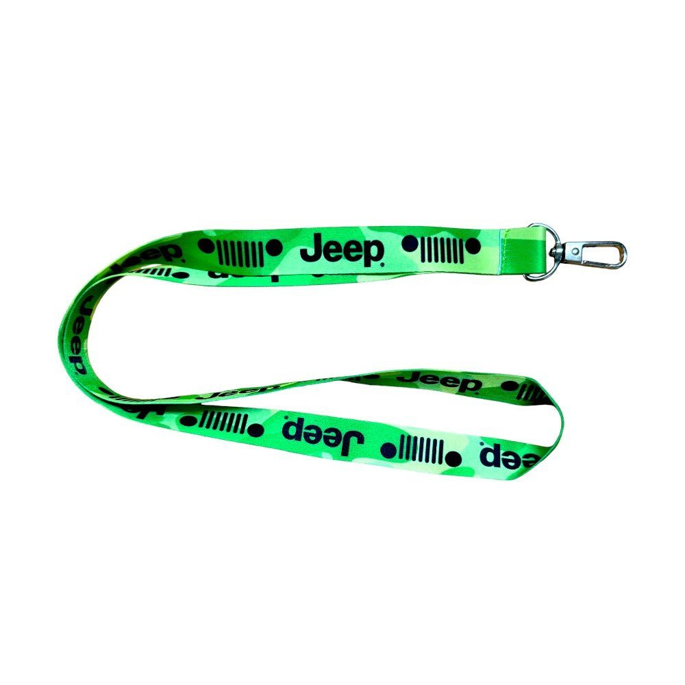 Lanyard - Jeep Gecko Green Camo - Speedlogix