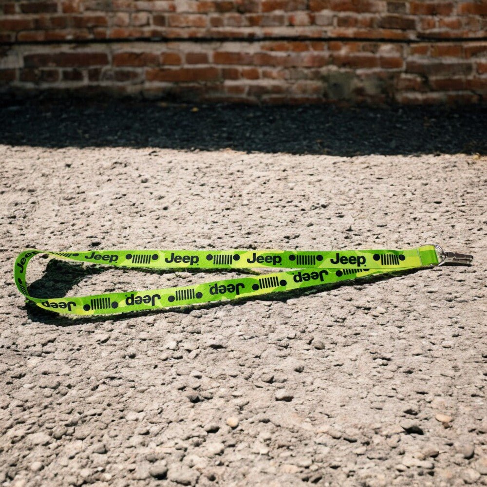 Lanyard - Jeep Gecko Green Camo - Speedlogix