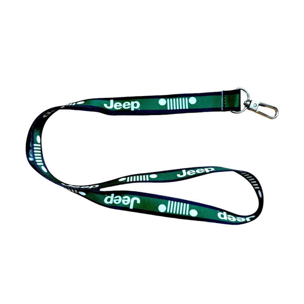 Lanyard - Jeep Green with Black Boarder - Speedlogix