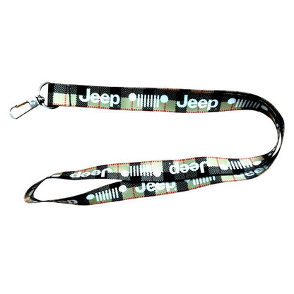 Lanyard - Jeep Tartan Plaid - Speedlogix