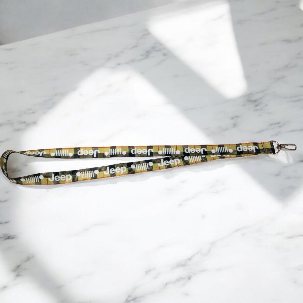 Lanyard - Jeep Tartan Plaid - Speedlogix