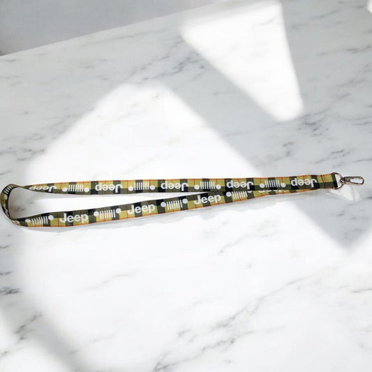 Lanyard - Jeep Tartan Plaid - Speedlogix