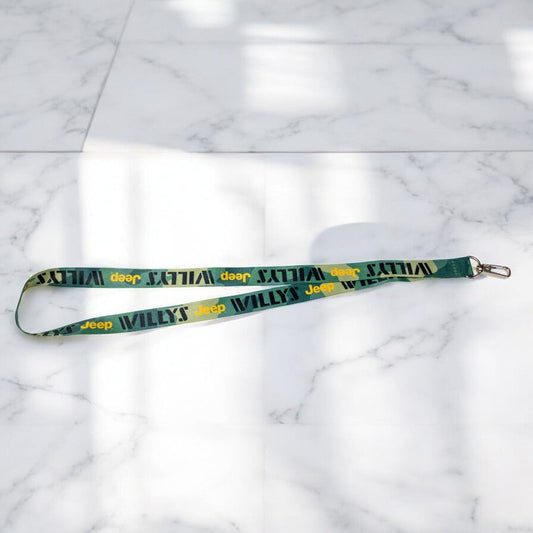 Lanyard - Jeep Willys Green Camo - Speedlogix