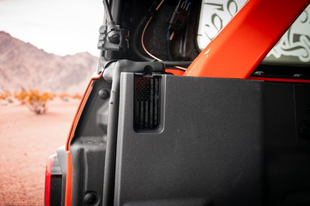 Laser Series Acrylic Covers for Soft Top Ready Holes - 2021+ Bronco - Speedlogix