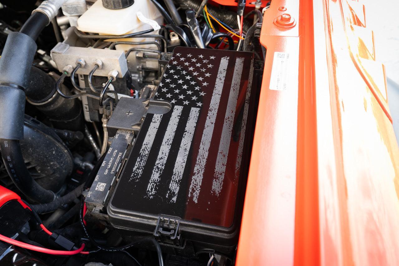Laser Series Acrylic Fuse Box Cover Overlay - 2021+ Bronco / 2024+ Ranger - Speedlogix