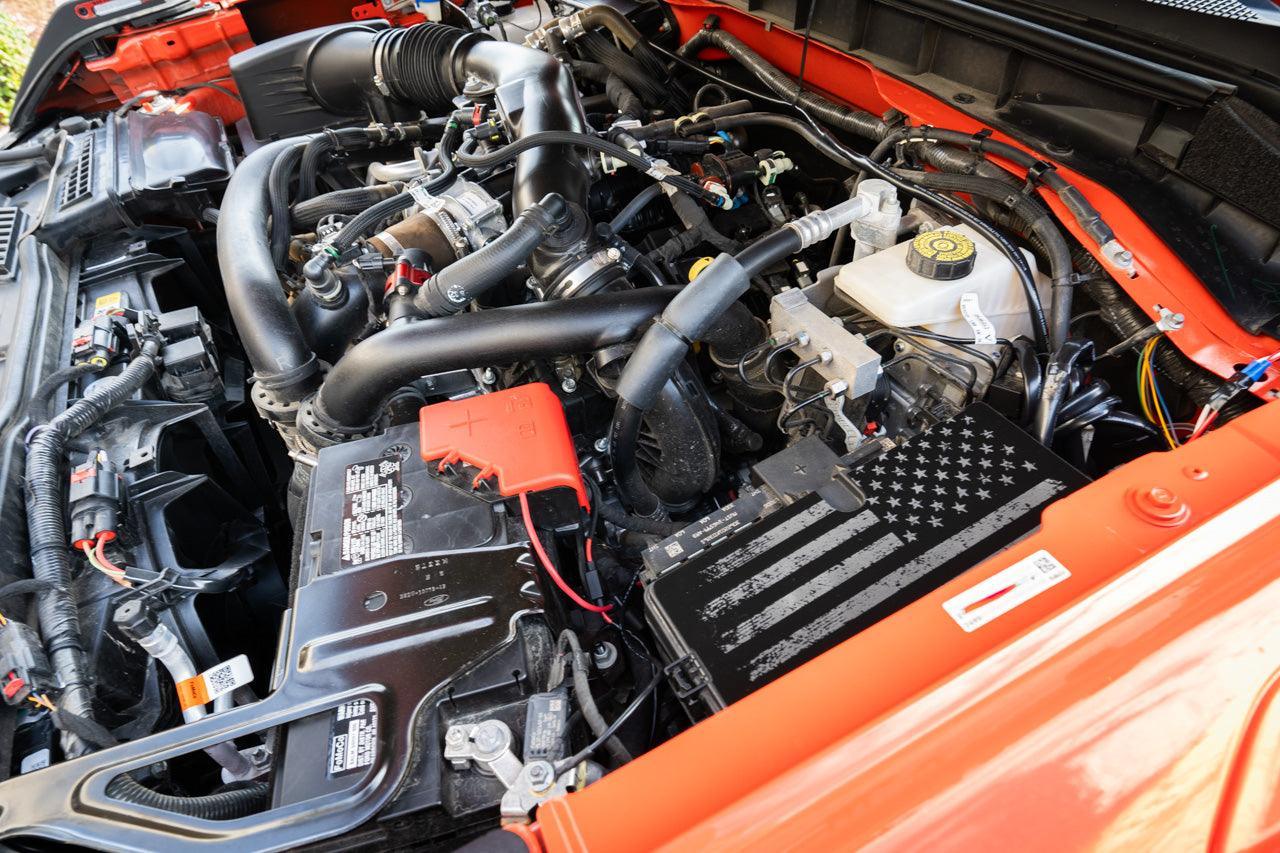 Laser Series Acrylic Fuse Box Cover Overlay - 2021+ Bronco / 2024+ Ranger - Speedlogix